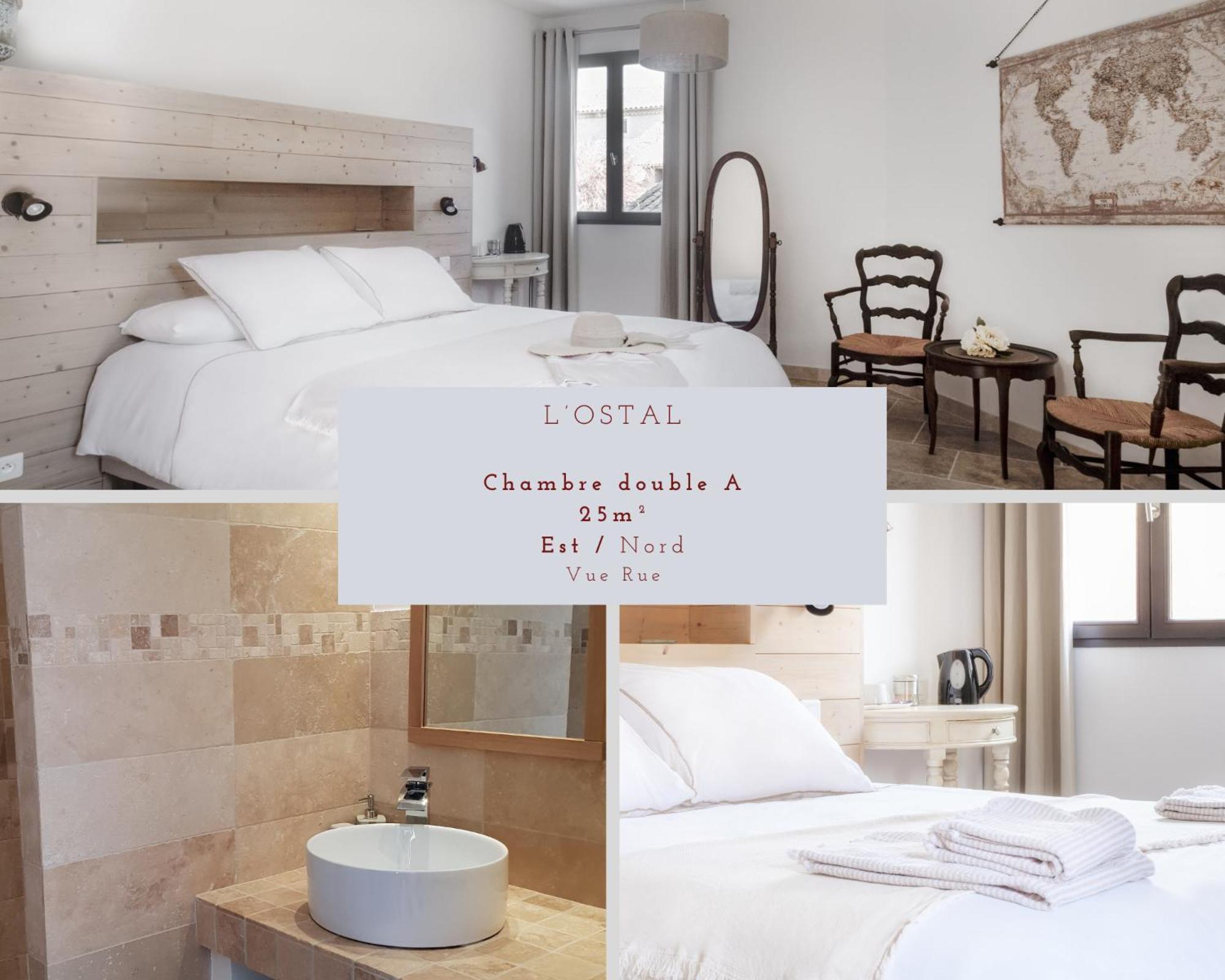 L'Ostal - Bed & Breakfast - Chambres Et Suites De 25 A 40M2 - Spa Saint-Hilaire-d'Ozilhan Екстер'єр фото