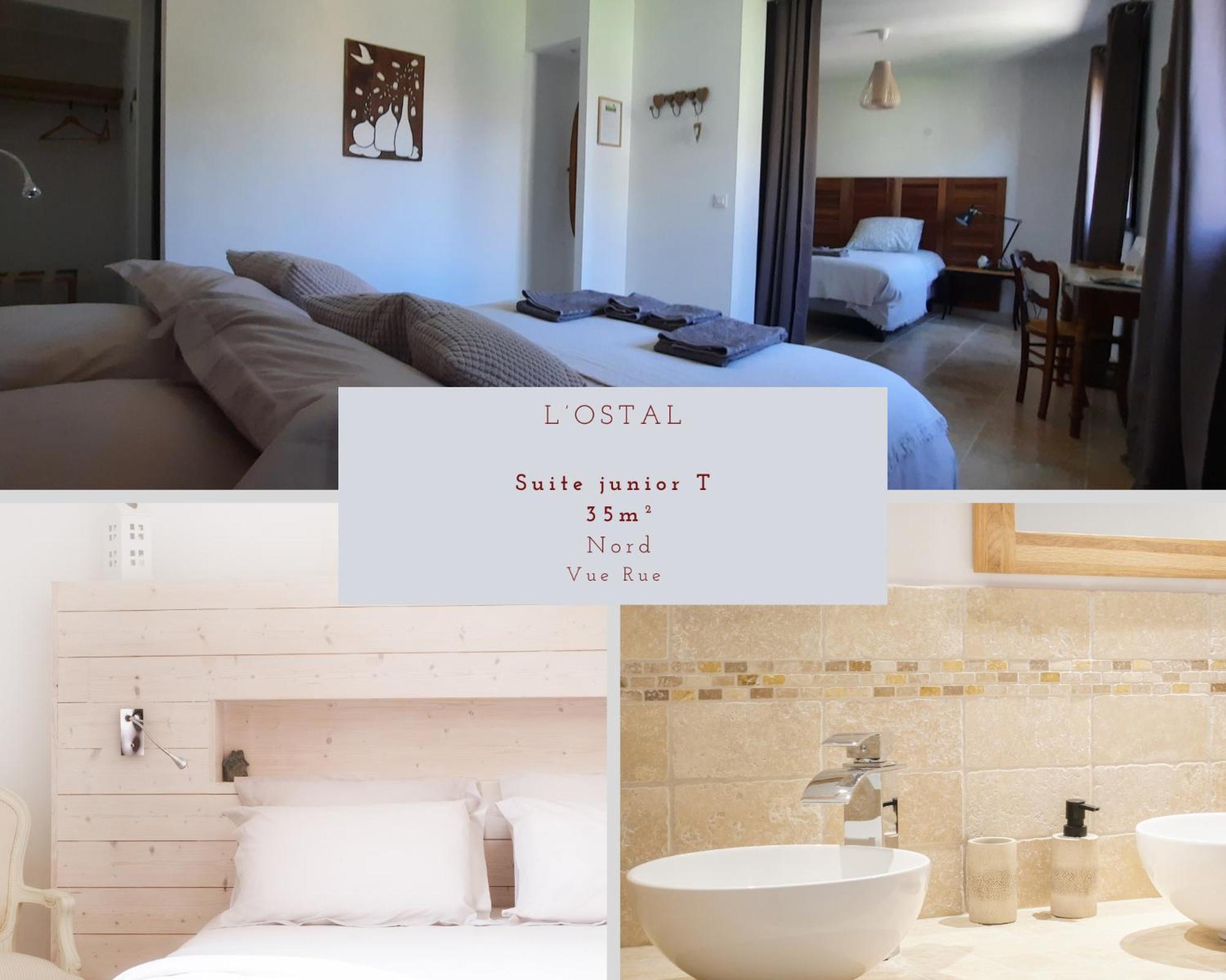 L'Ostal - Bed & Breakfast - Chambres Et Suites De 25 A 40M2 - Spa Saint-Hilaire-d'Ozilhan Екстер'єр фото